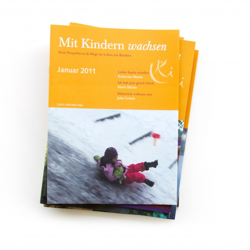 Zeitschriftentitel, gestaltet vom Grafikbüro Miriam Awe