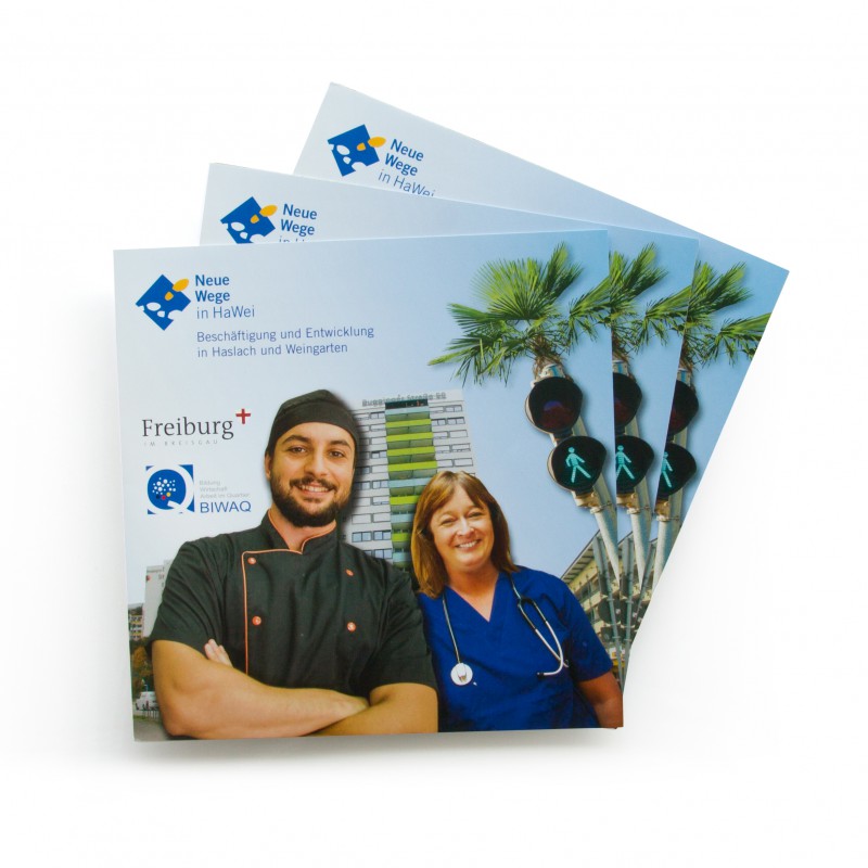 Keyvisual / Aufmacher für ein Berufsberatungs-Projekt