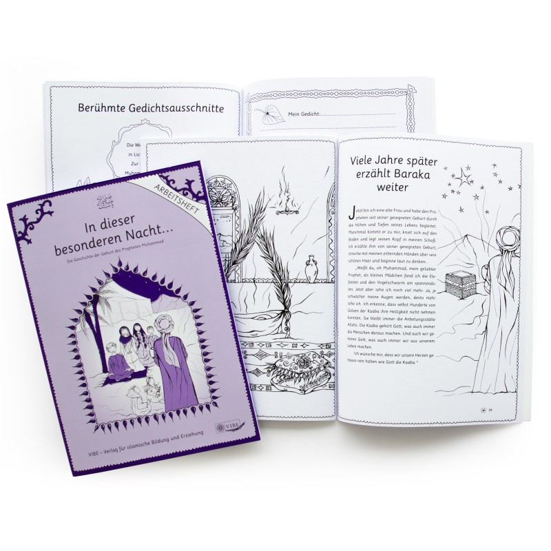 Arbeitsbuch für den Religionsunterricht, Design Miriam Awe