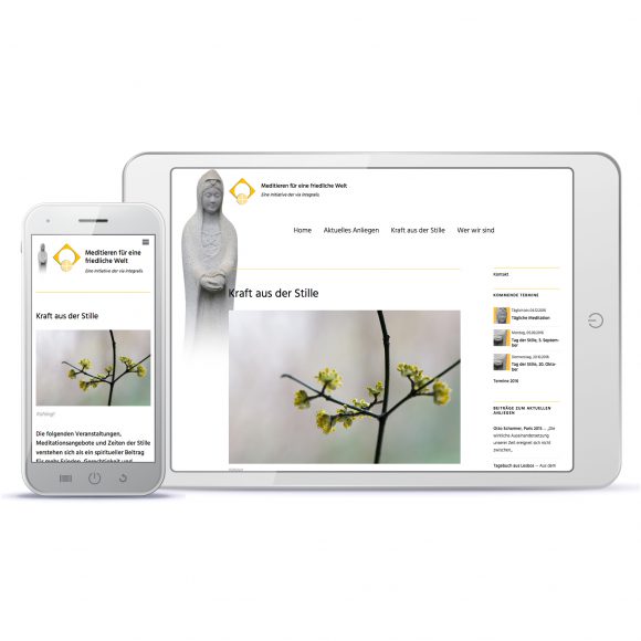 Design eines Webauftritts 2016, Referenzbeispiel