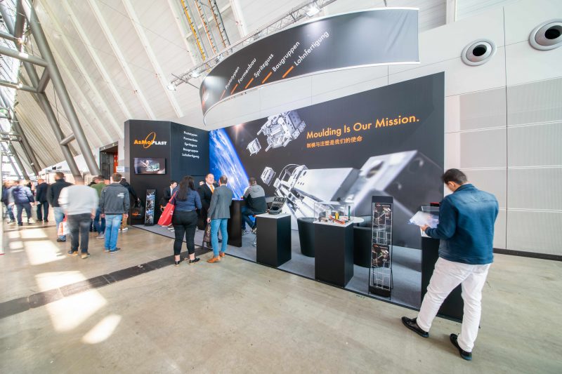 Messestand in der Totalen, seitlich, 2019 Foto: PVM Production