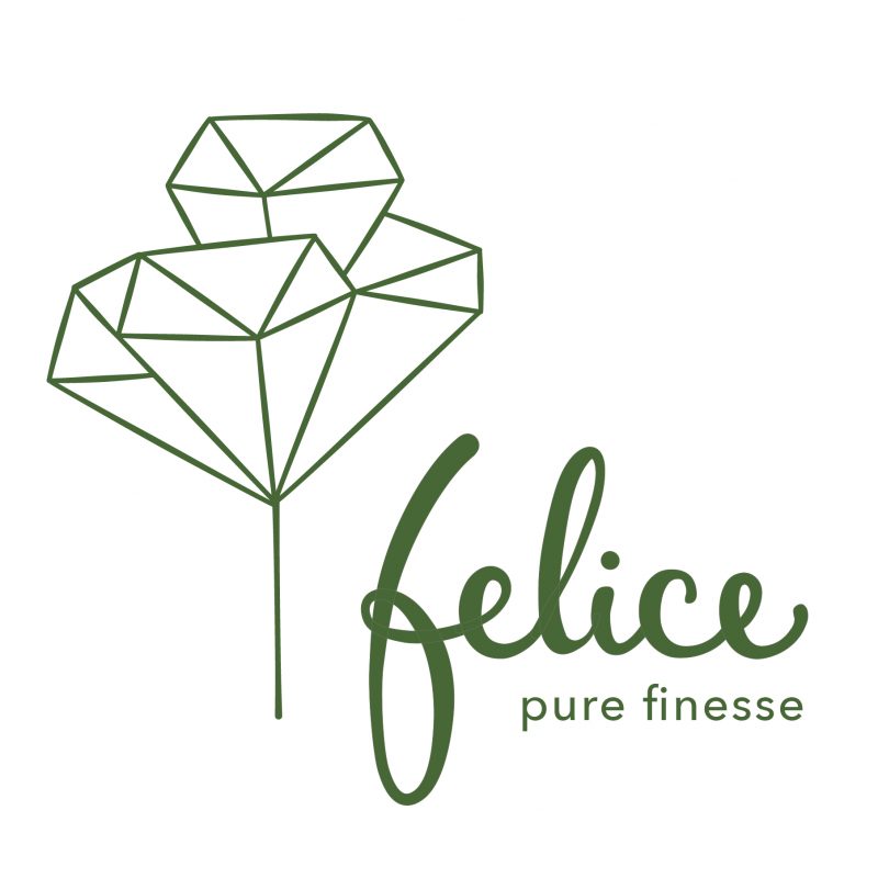 Logo Wort-Bildmarke für Felice Schmuck