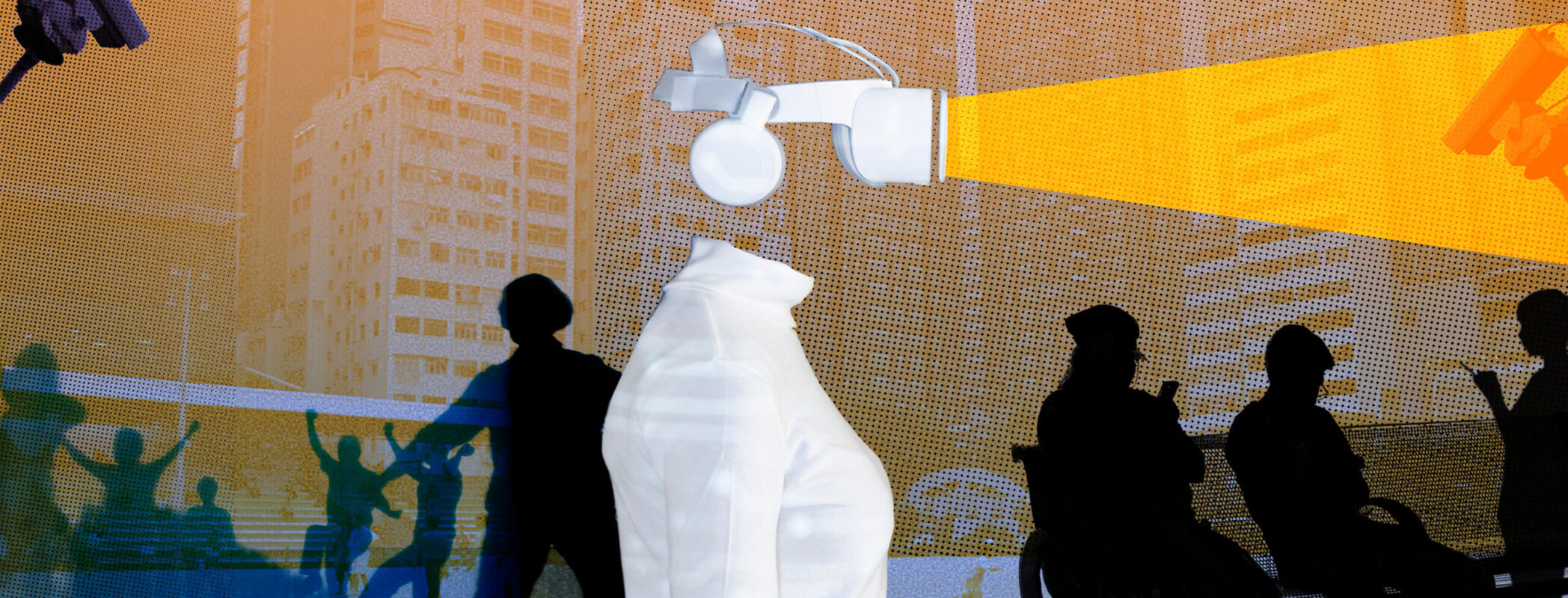 Midistland - Teil des JRK-Planspiels V. Genfer Konvention collagierte Visualisierung des fiktiven Lands Midistland als Teil eines Planspiels